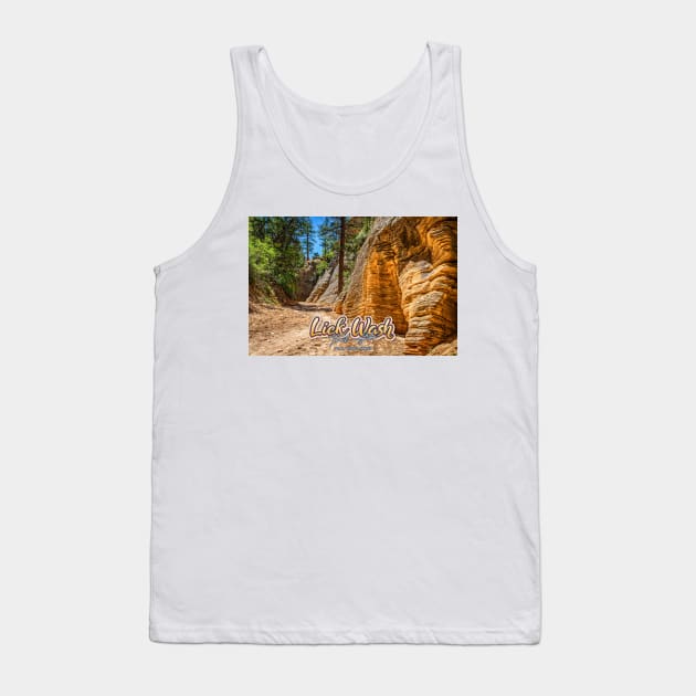 Lick Wash Trail Hike Tank Top by Gestalt Imagery